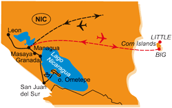 Mapa - 0362/NIKARAGUA A CORN ISLANDS