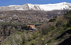 Mapa - 0621/LIBANON – ZA CEDRY A FÉNIČANY