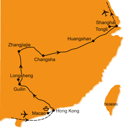 Mapa - 0791/NEJKRÁSNĚJŠÍ SCENÉRIE ČÍNY