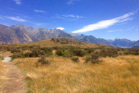 Krajina Rohanu, Mt. Sunday, Nový Zéland