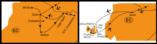 Mapa - 0473/EKVÁDOR A GALAPÁGY